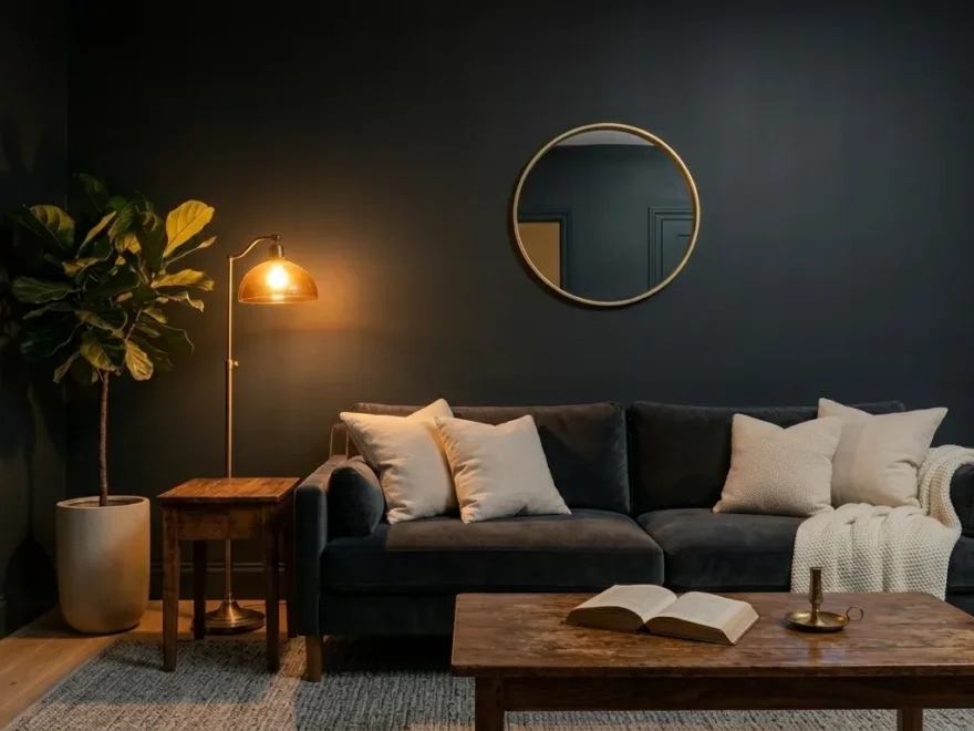 Dark Living Room Decor Ideas