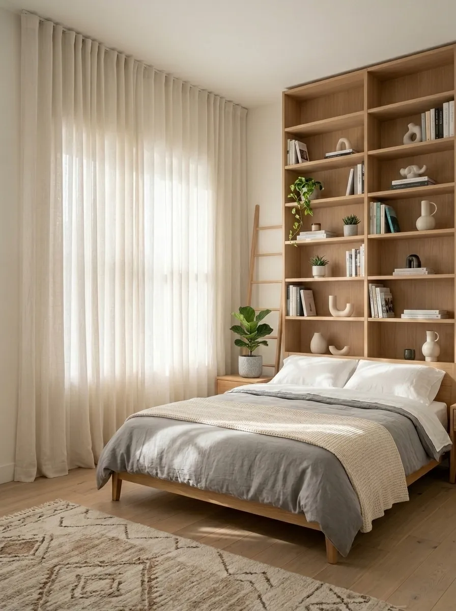 Use Vertical Space in Small Rooms