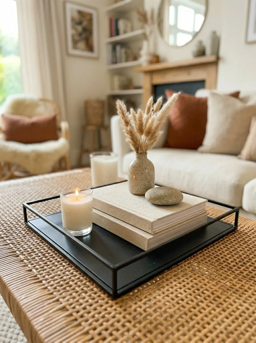 Create a Curated Coffee Table Display