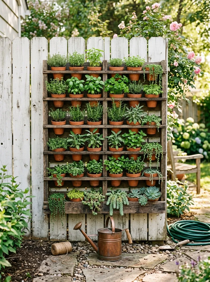 Create a Vertical Garden Wall
