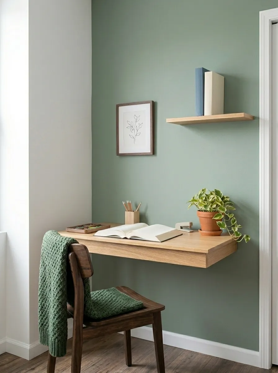 Paint One Wall in a Focus-Friendly Color