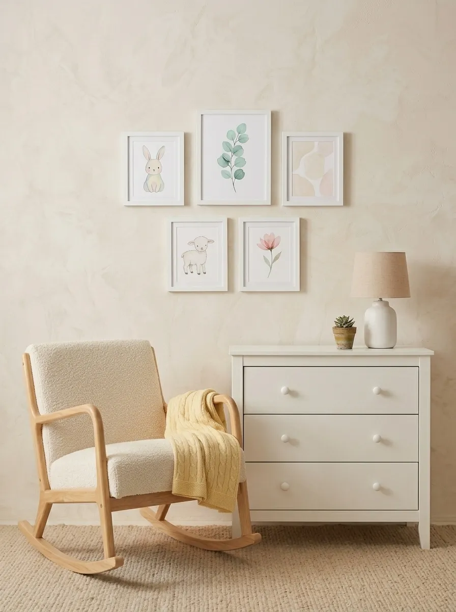 Create a Gallery Wall of Gentle Artwork