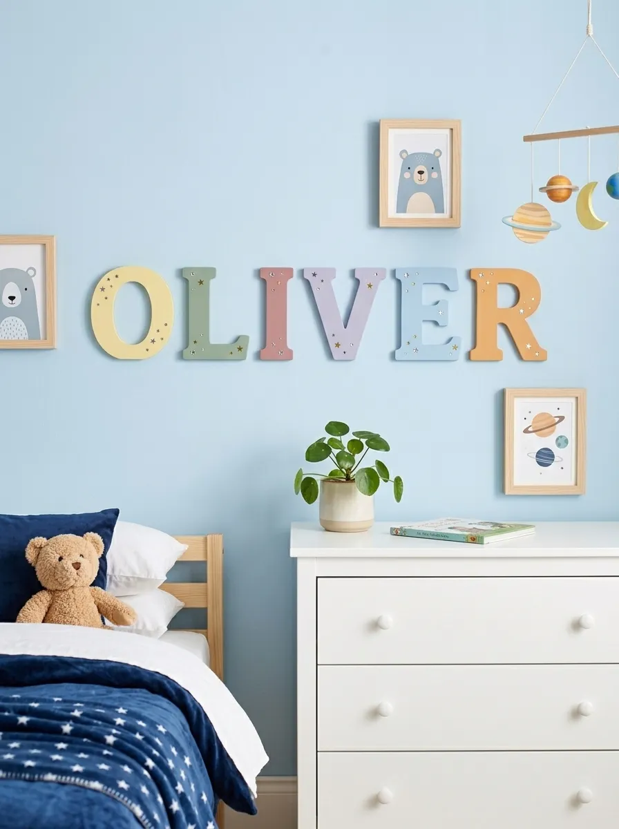 Name Letters on the Wall