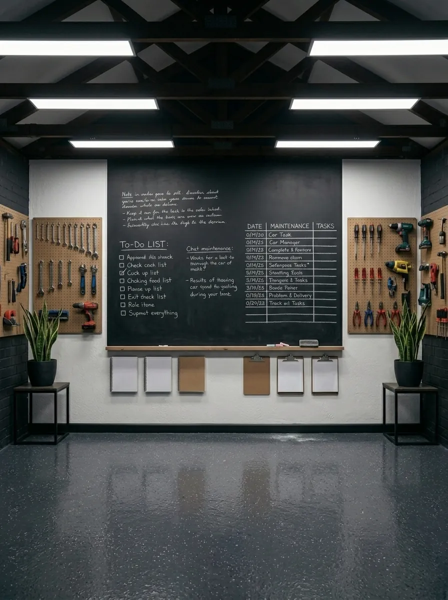 Chalkboard Paint Panel for a Functional Feature Wall