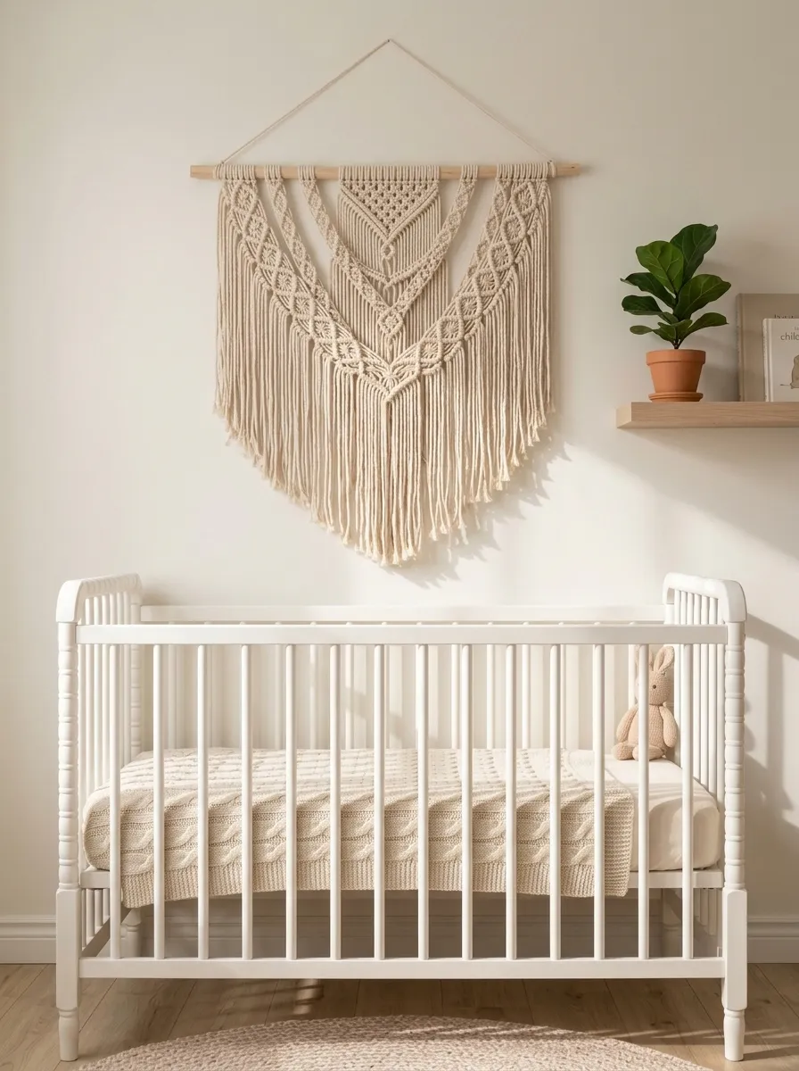 Hang Macrame or Woven Wall Art