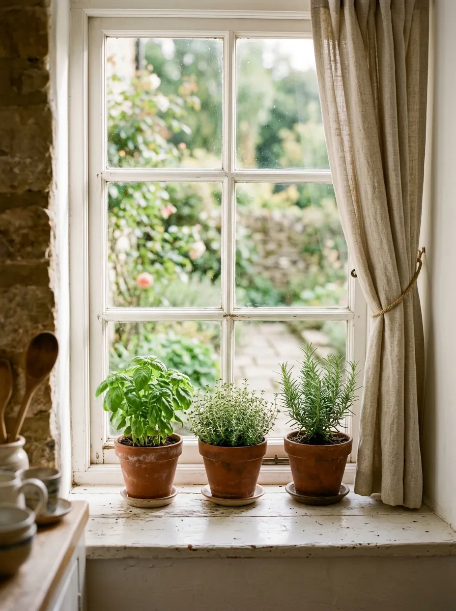 Create a Simple Herb Garden on a Windowsill