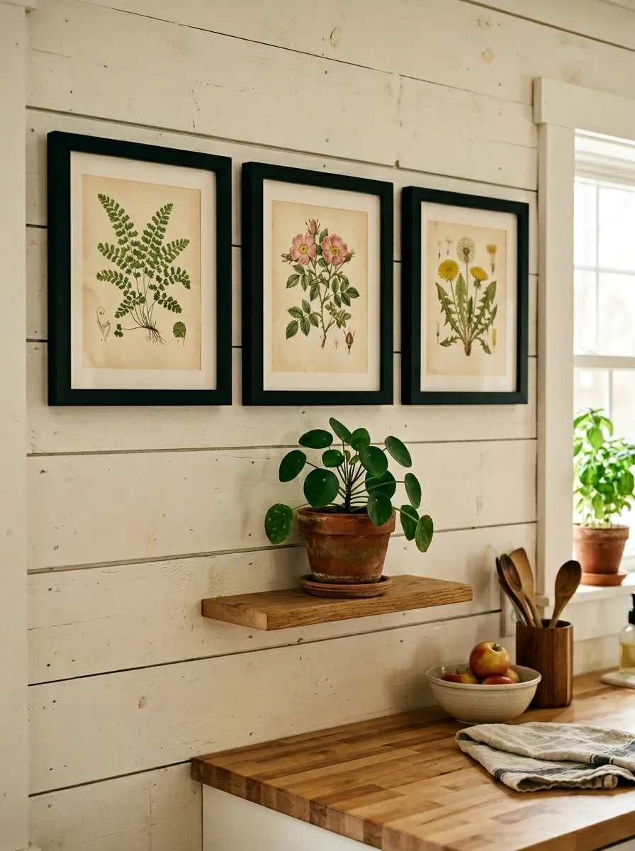Frame Vintage Seed Packet or Botanical Prints