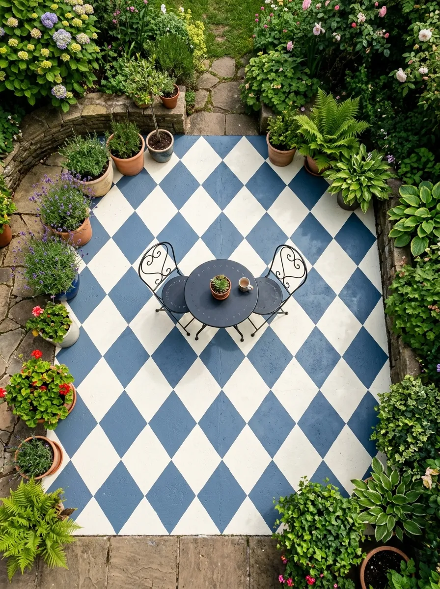 Paint Your Concrete Patio Floor