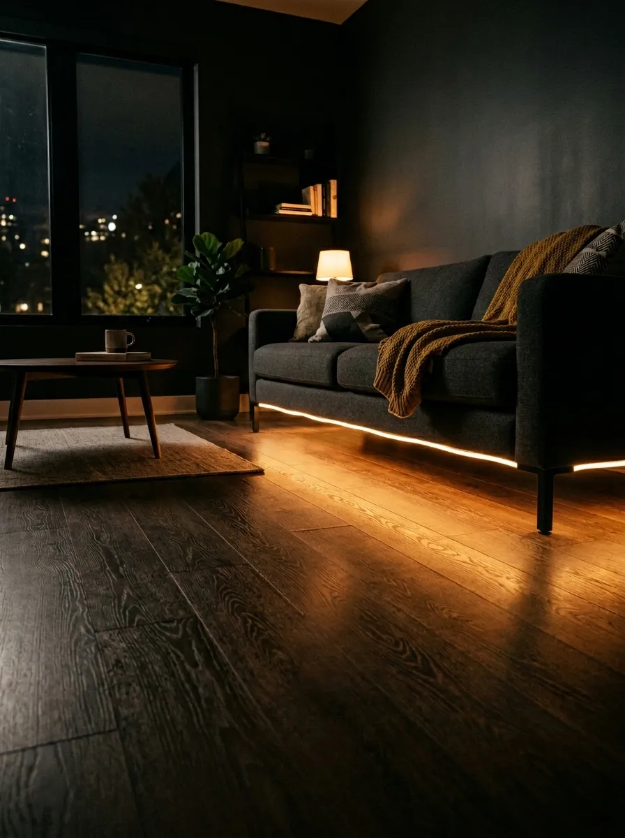 Rope Light Under Furniture