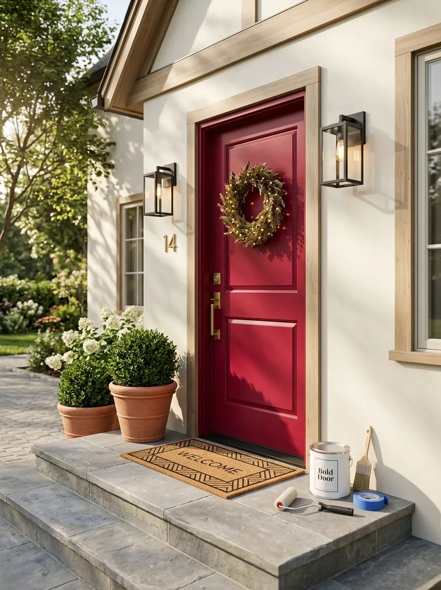 Paint the Door a Bold Color