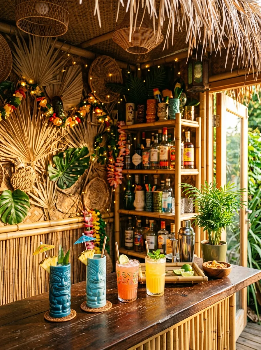 Tropical Bar Corner