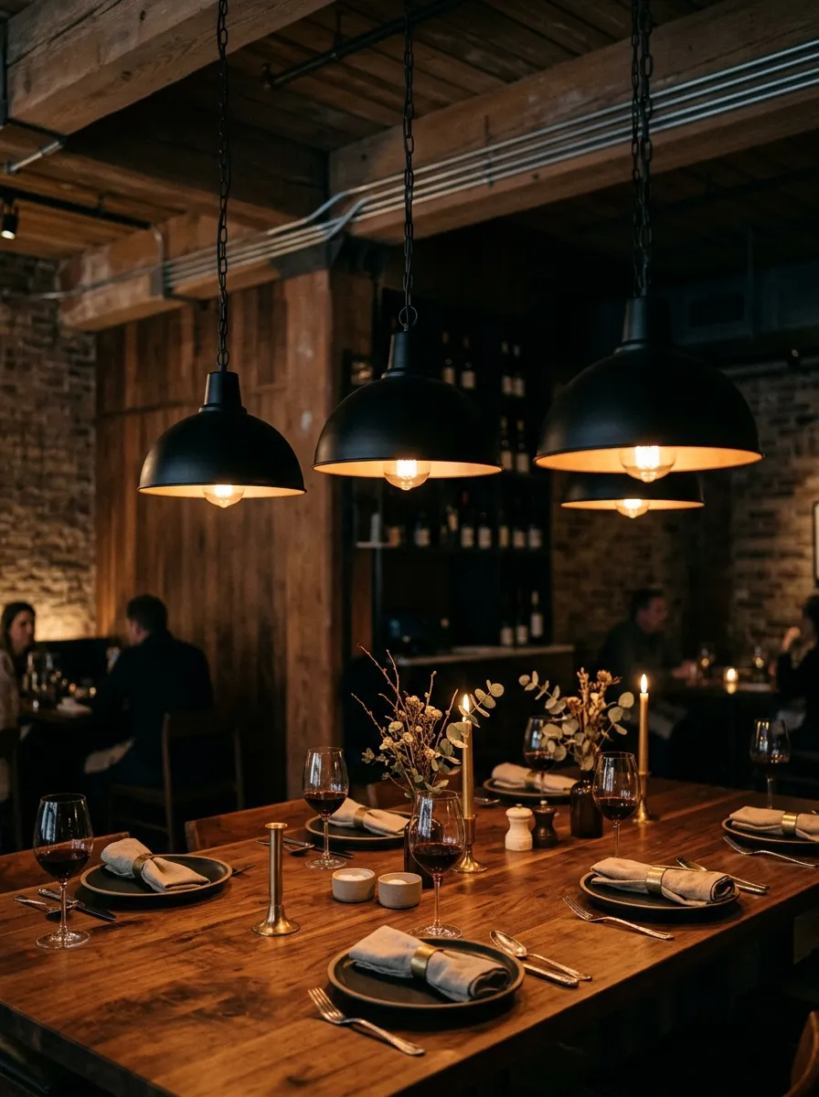 Factory Style Pendant Lights