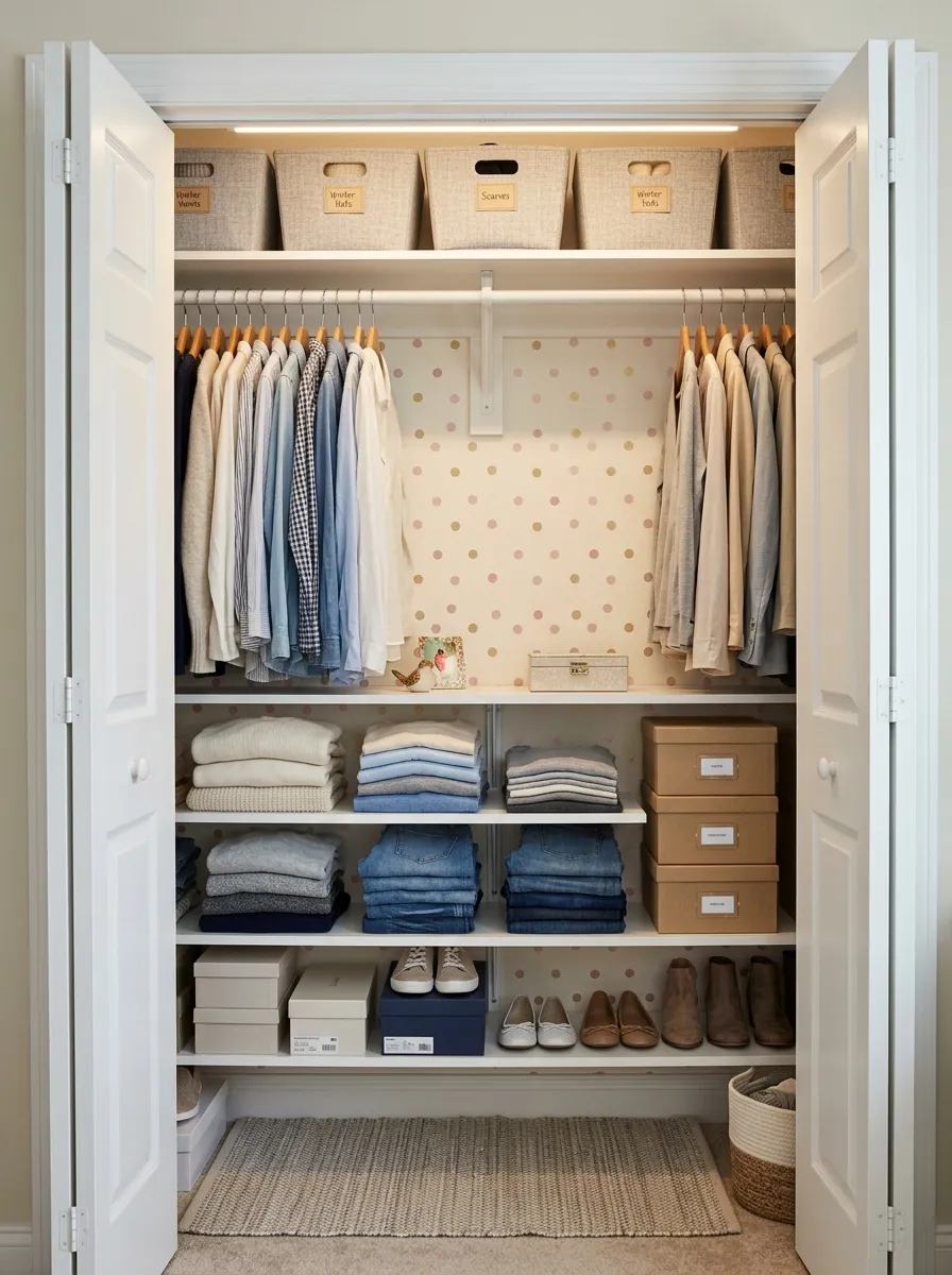 Closet Interior Surprise