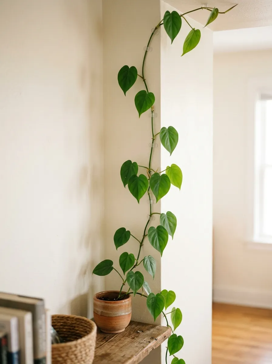 Train a Trailing Vine Up the Wall