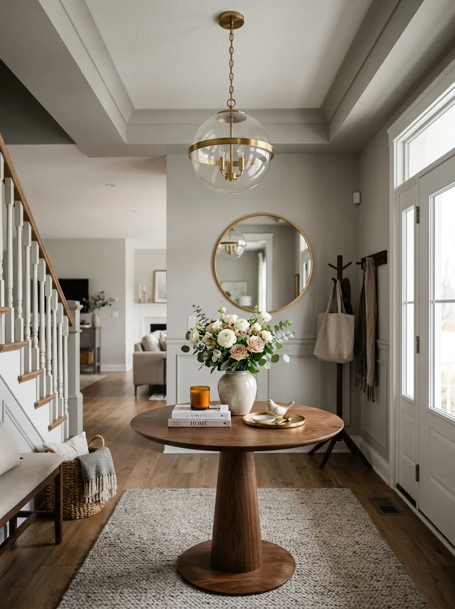 Use a Round Table for Small Spaces