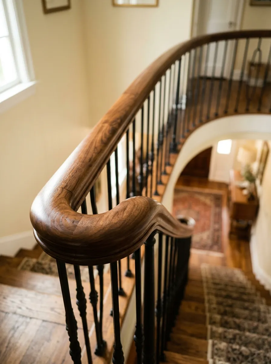 Refinish the Wooden Handrail