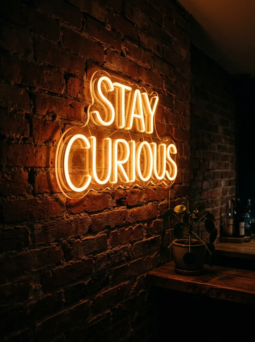 Add A Neon Or LED Sign