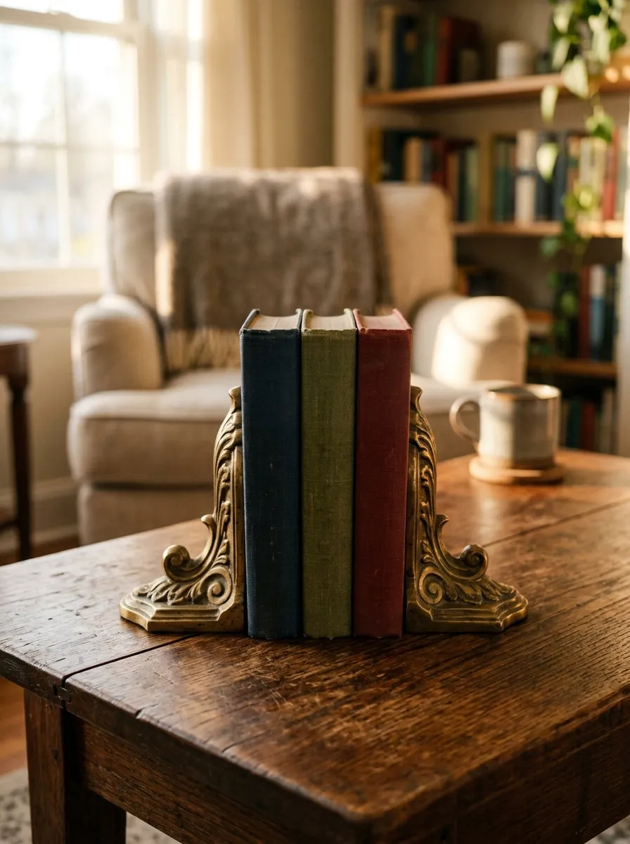 Style With A Mini Sculpture Or Bookend