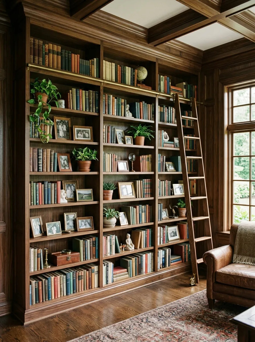 Built In Bookshelves