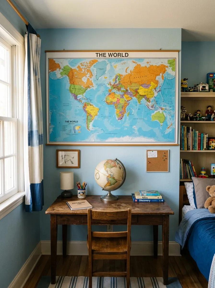 Hang a World Map