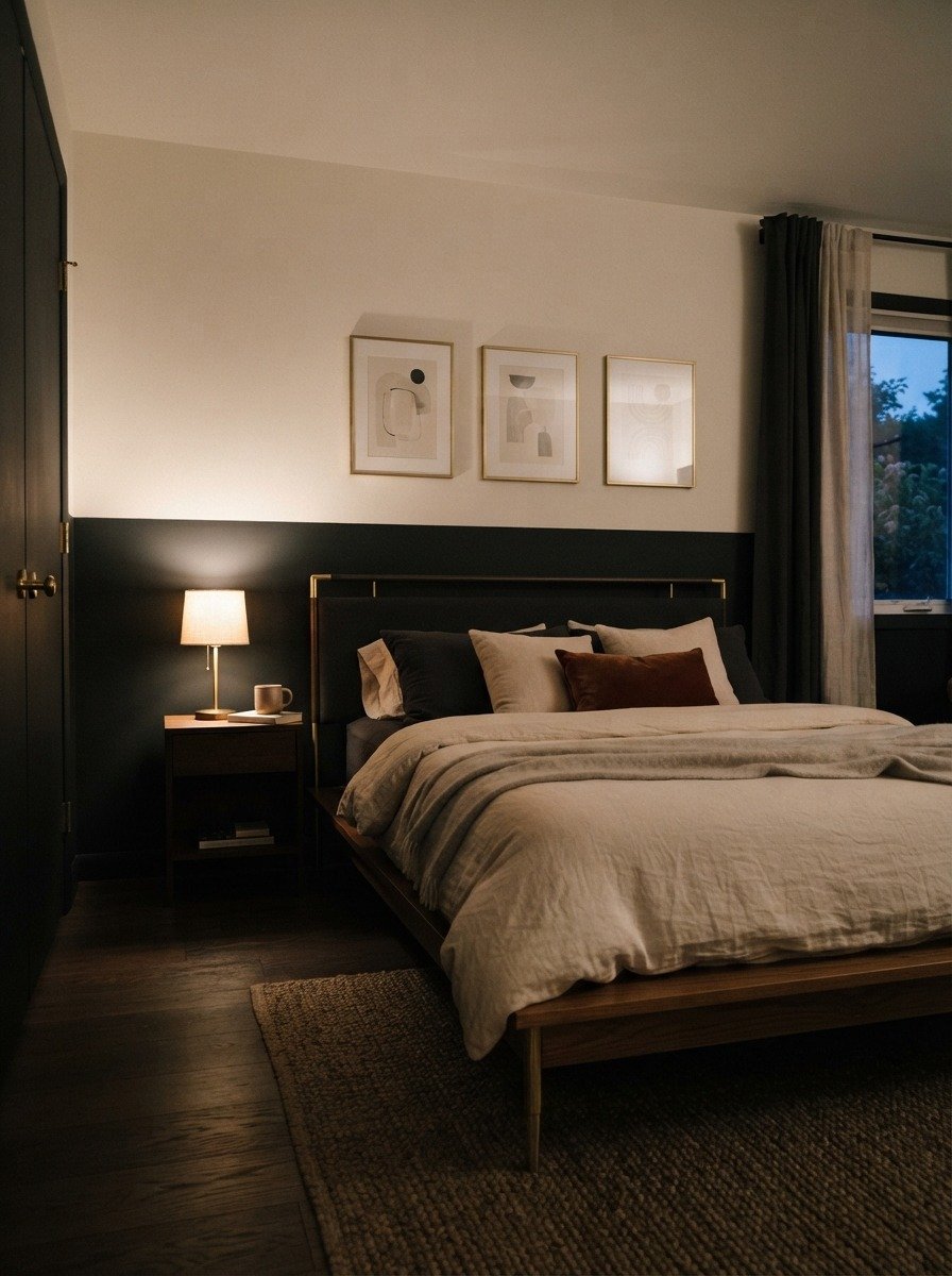 Moody Dark Accent With Light Base