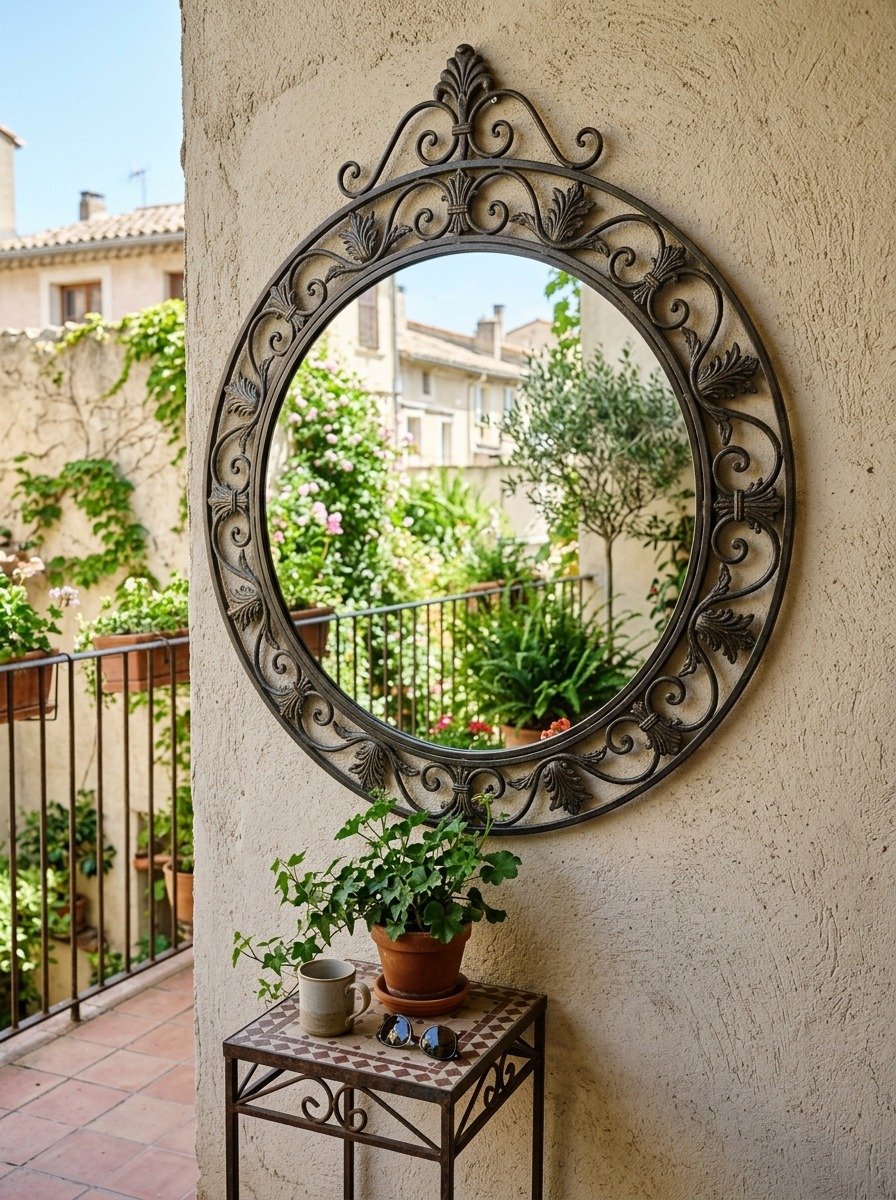Hang a Mirror to Create Depth