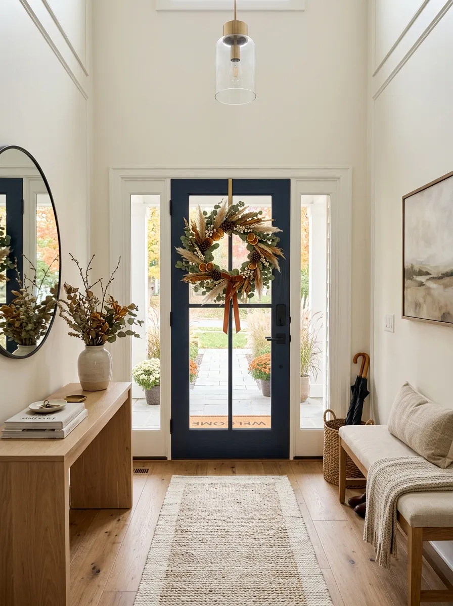 Display a Seasonal Wreath