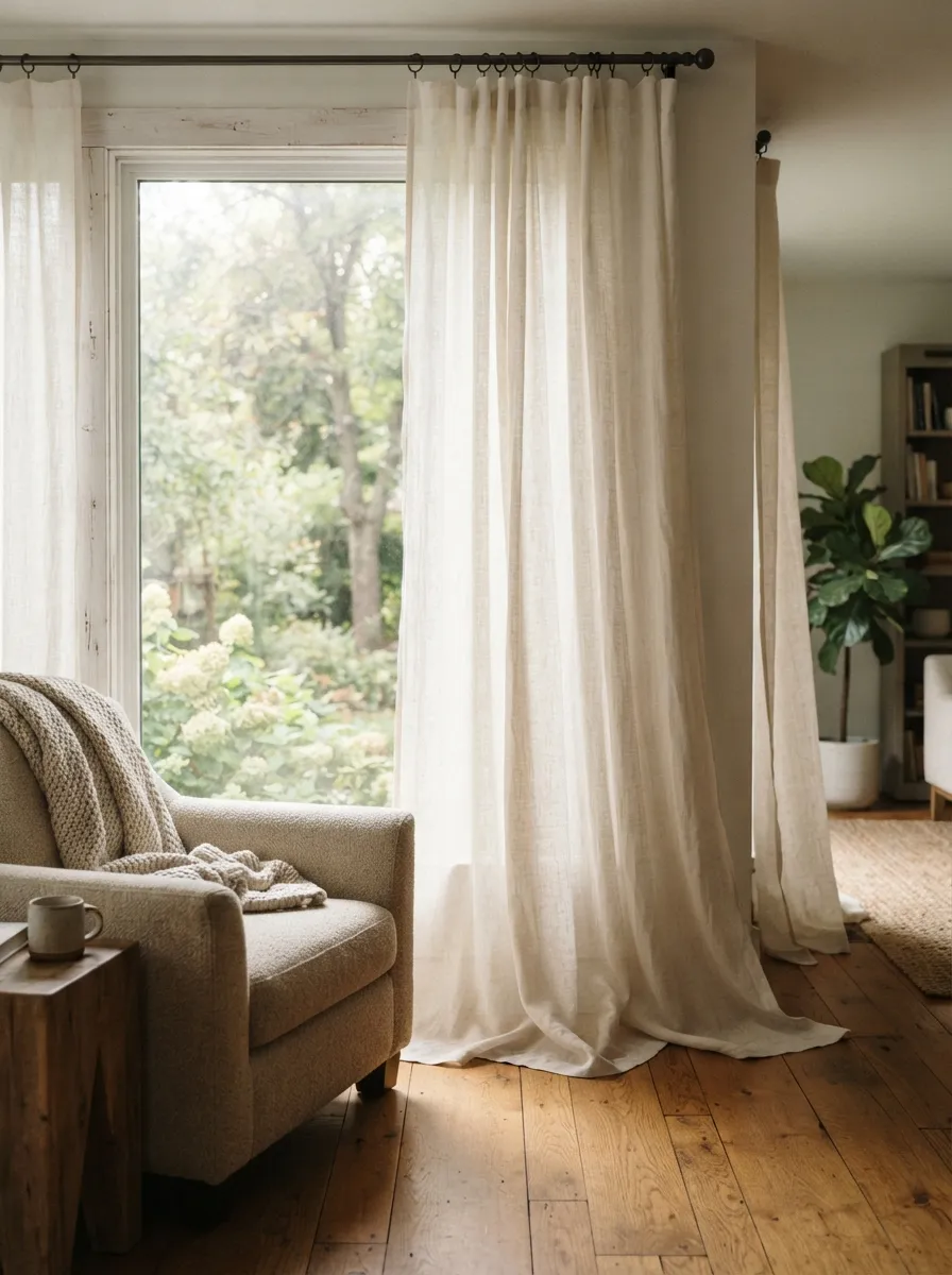 Add Curtains Even If You Have Blinds