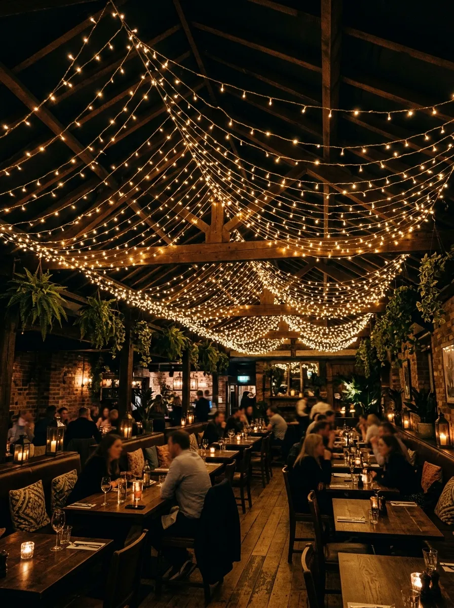 String Lights Canopy