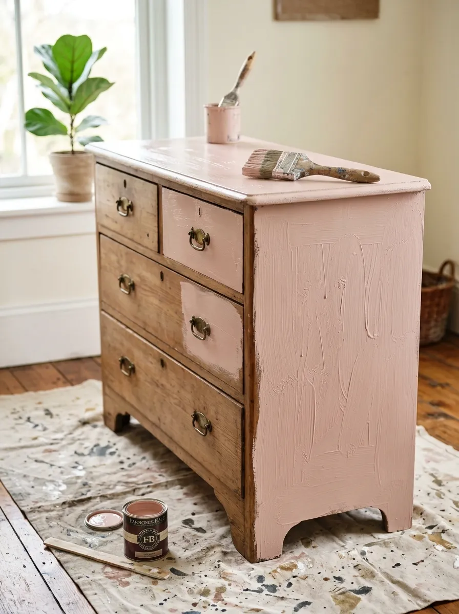 DIY Painted Furniture Makeover