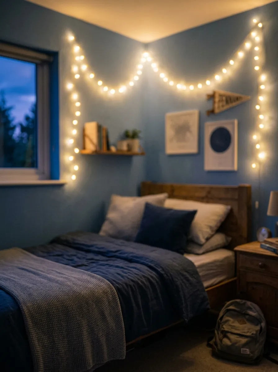 Use String Lights for Ambiance