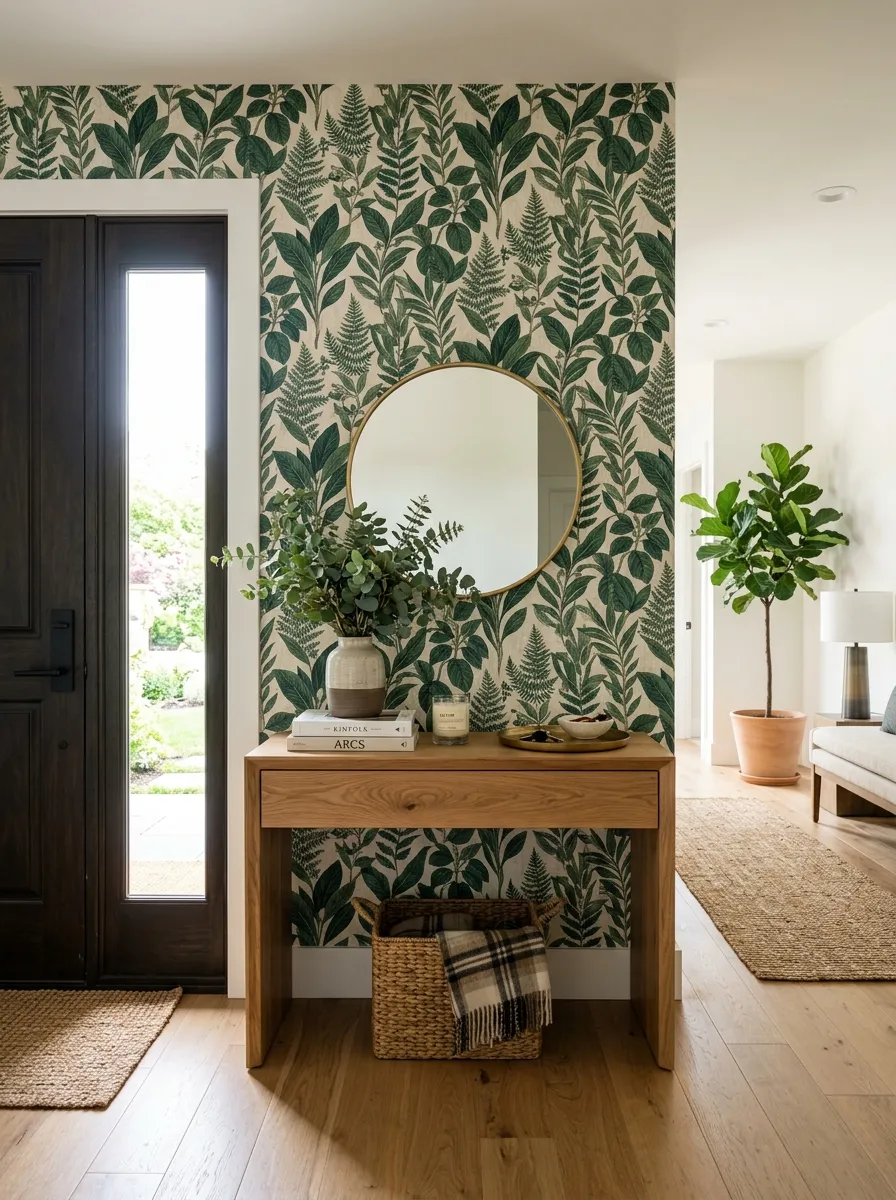 Use Wallpaper on an Accent Wall