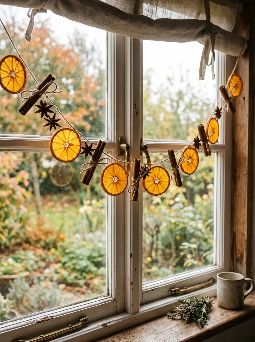 Decorate With Dried Orange Slices