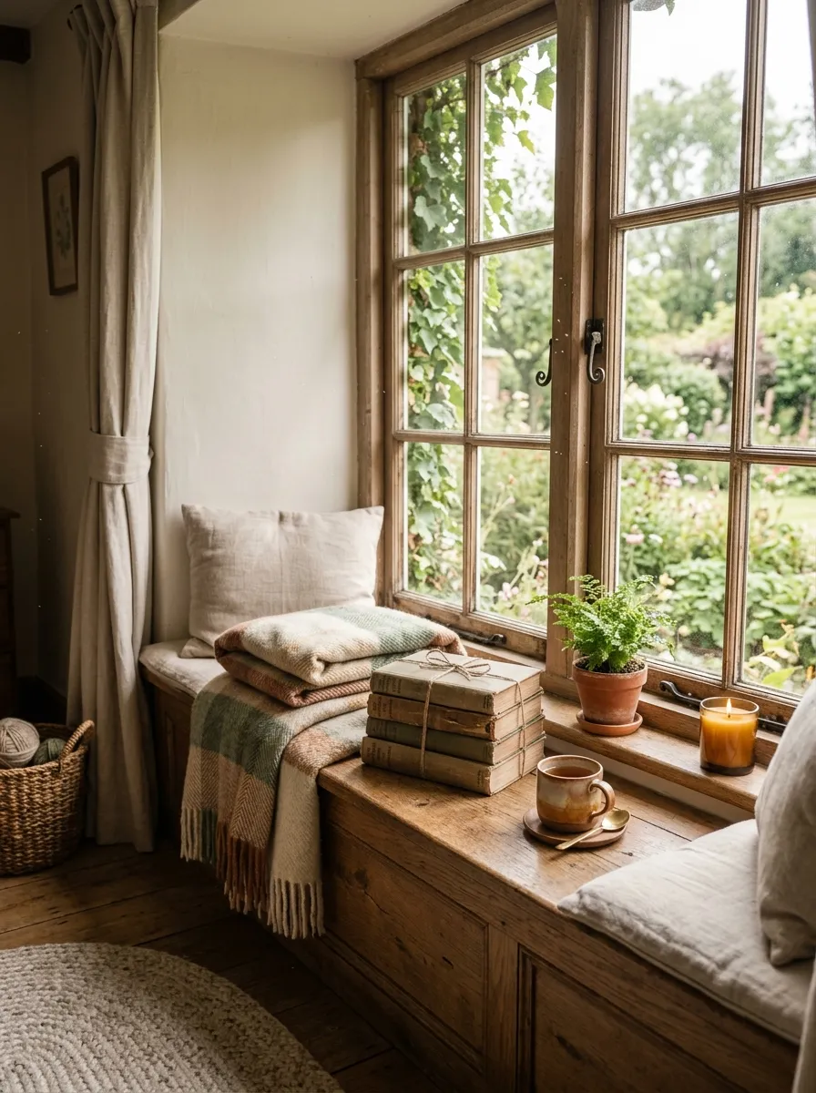 A Reading Nook by the Window