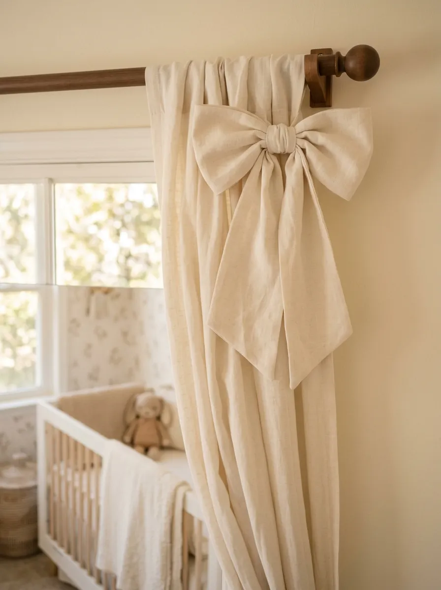 Add a Bow or Knot Detail at the Top
