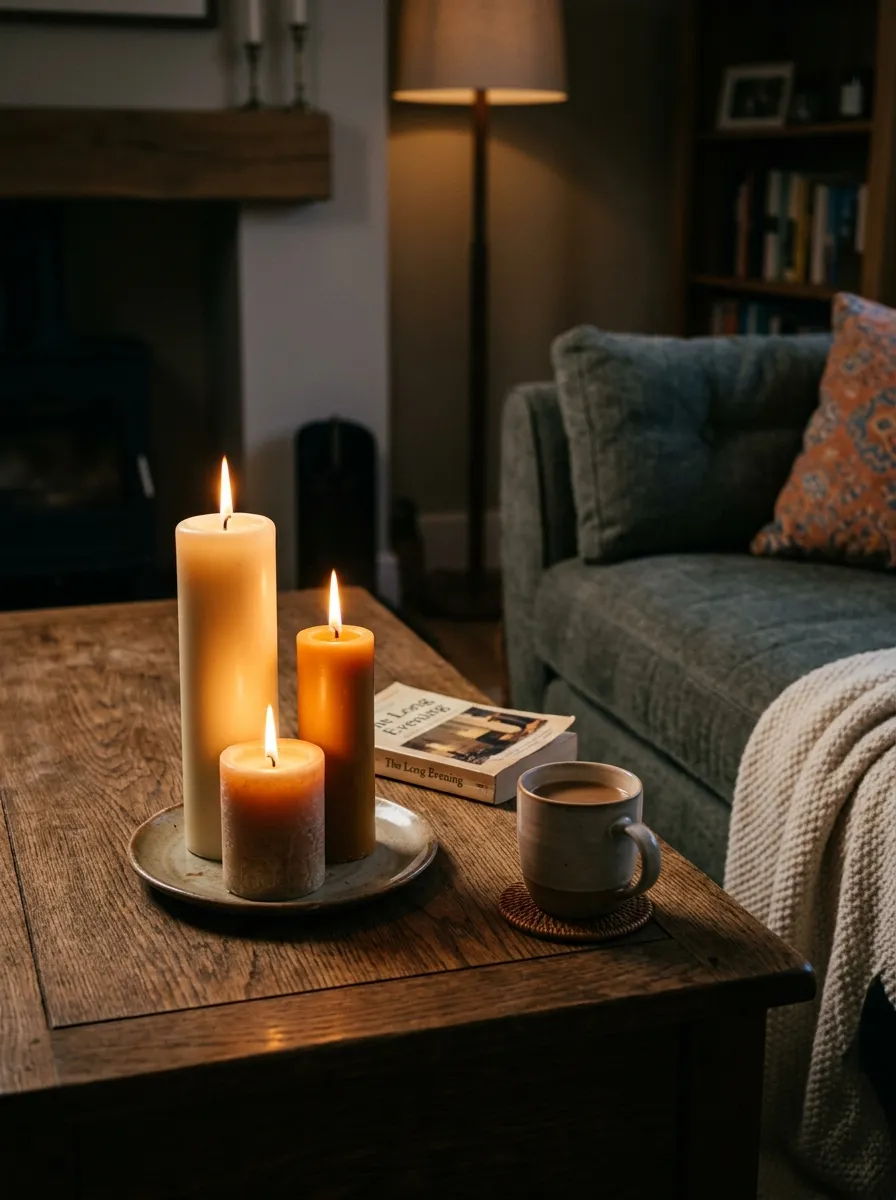 Add Candles for Ambient Evening Glow
