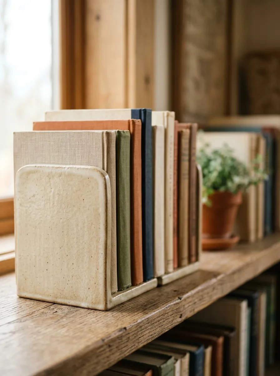 Ceramic Bookends
