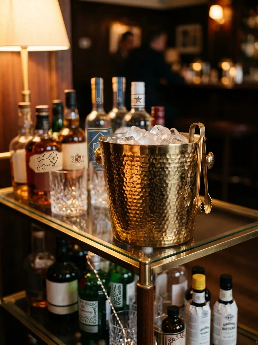 Show Off a Statement Ice Bucket