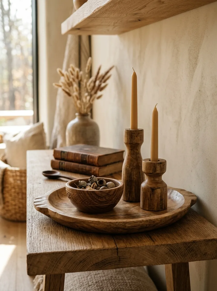 Add Wooden Accents Throughout