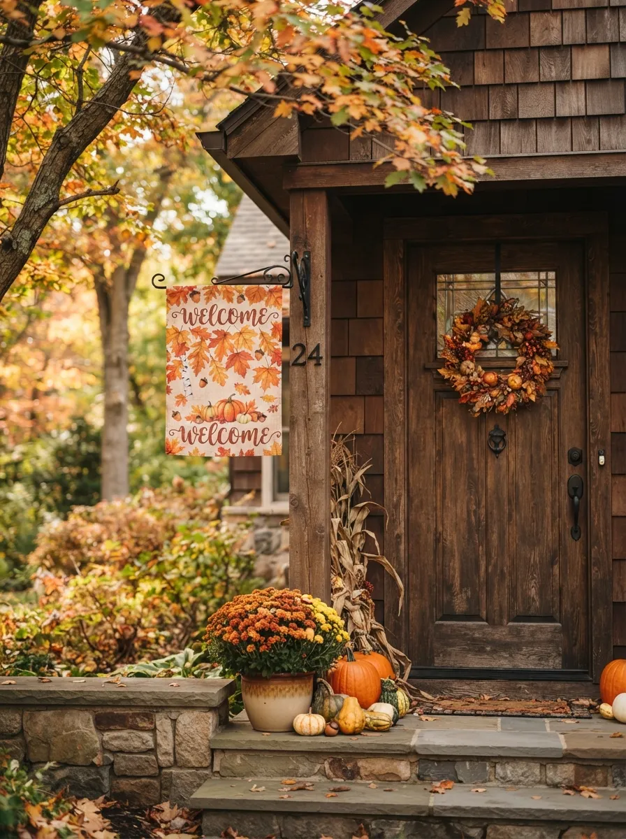 Add a Seasonal Flag or Banner