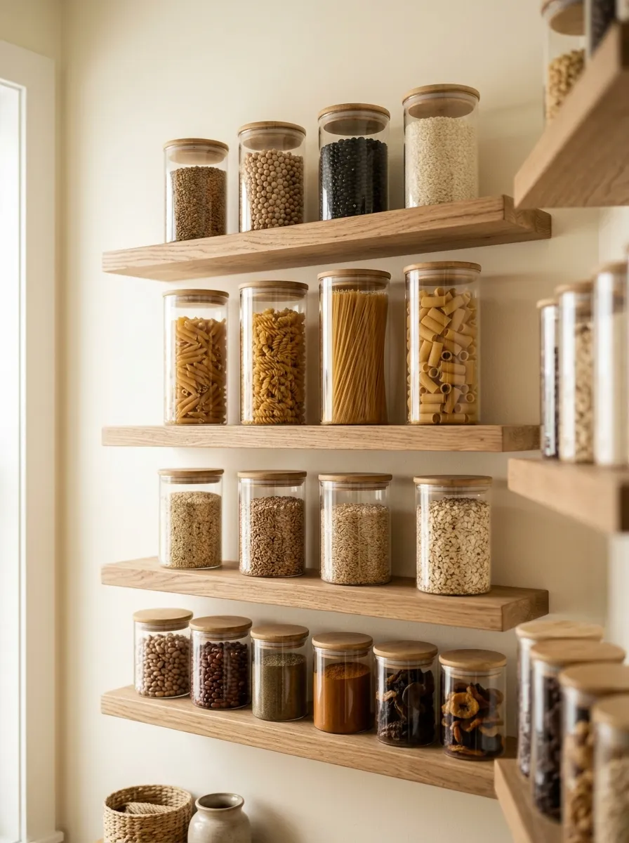 Pantry Jar Rows
