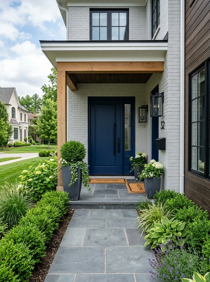 Add a Bold Front Door Color