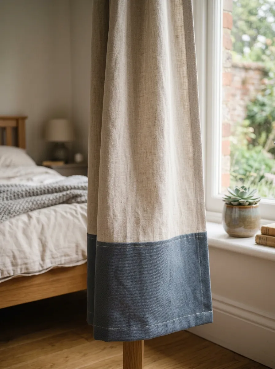Add a Contrast Border Along the Bottom Hem