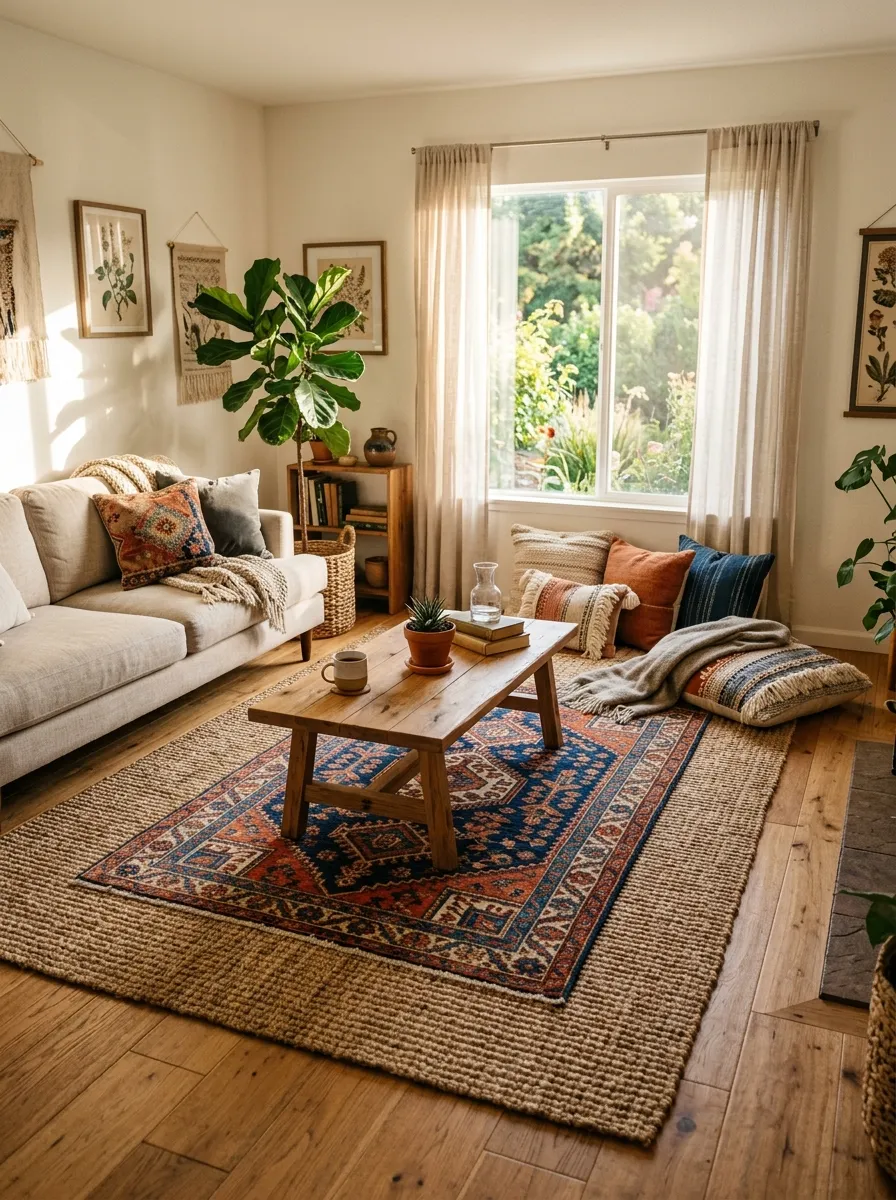 Layered Rugs