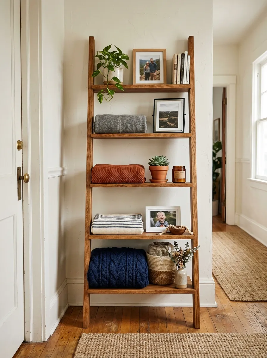 Ladder Shelf Display