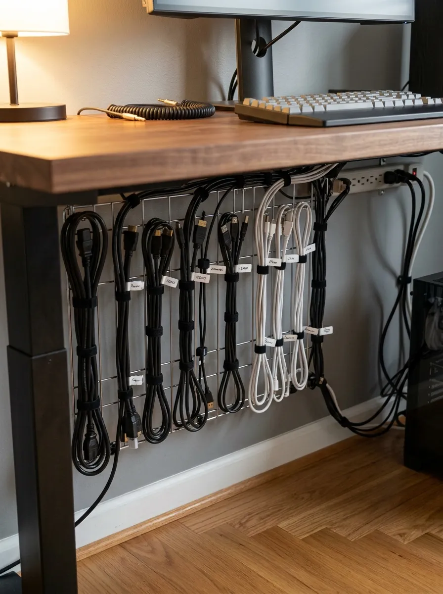 DIY Cable Management Station