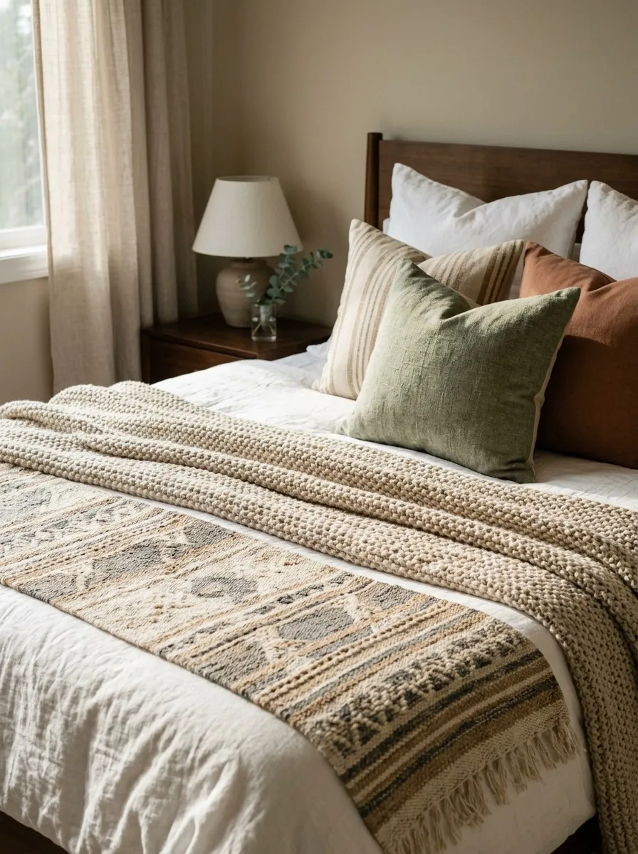Layer Soft Textiles on the Bed
