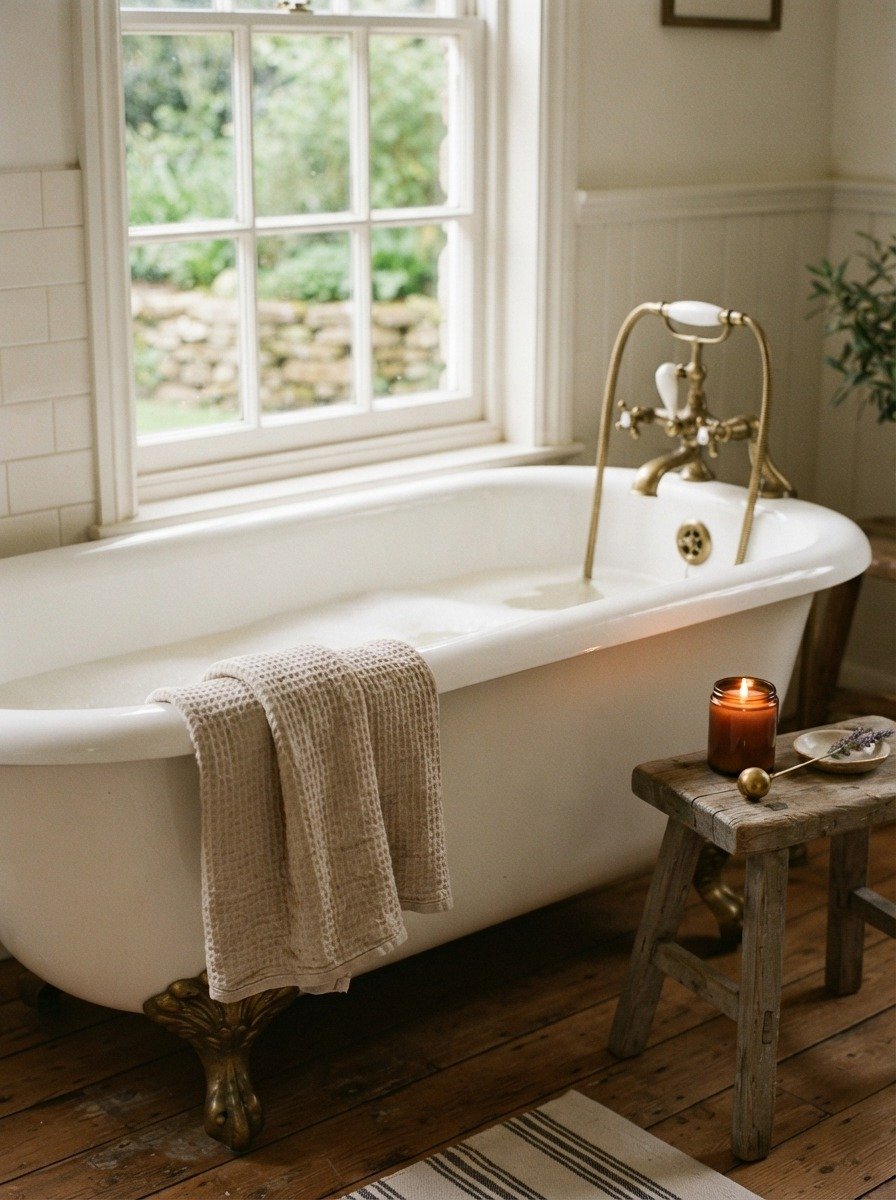 Bring Back the Claw Foot Bathtub Look