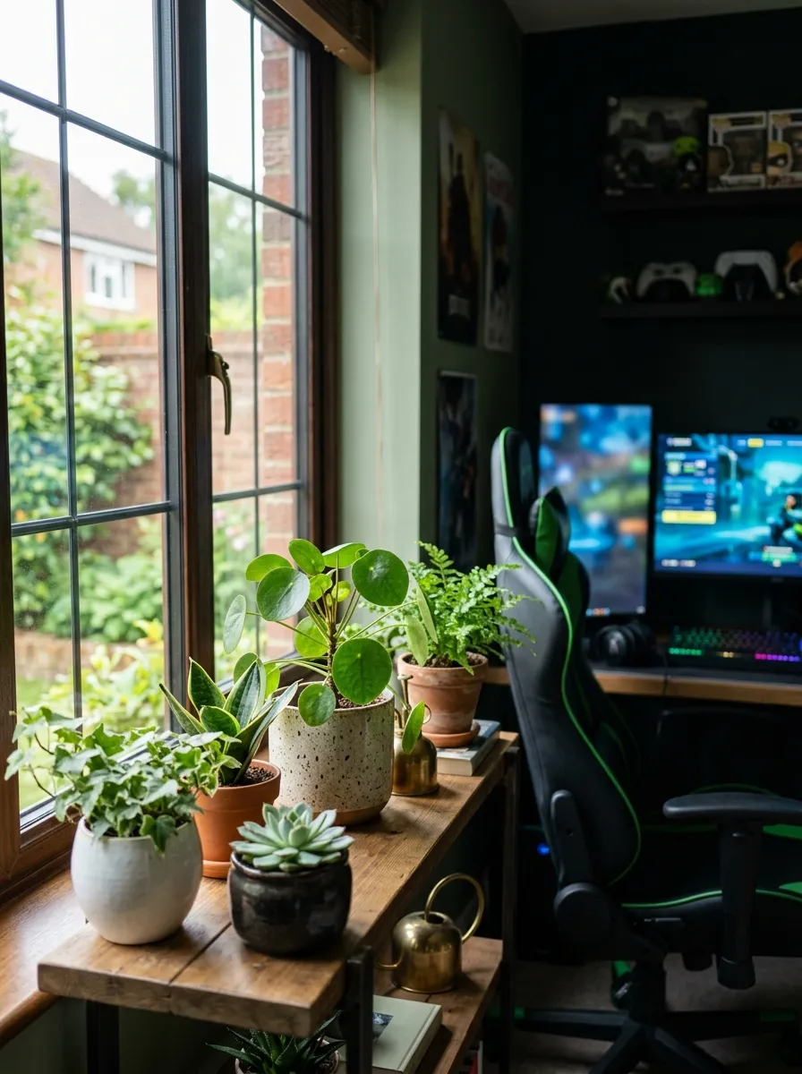 Plant Corner for Balance