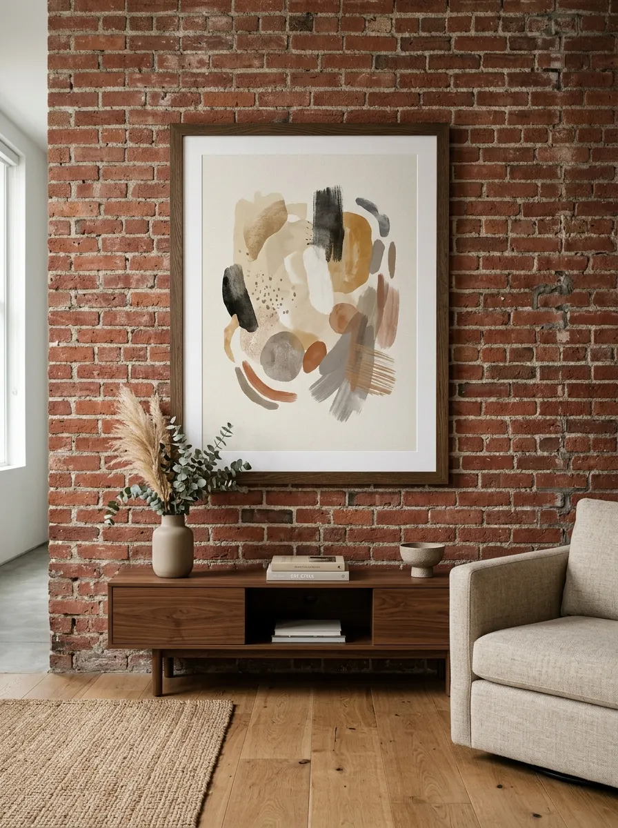 Use A Single Oversized Art Print